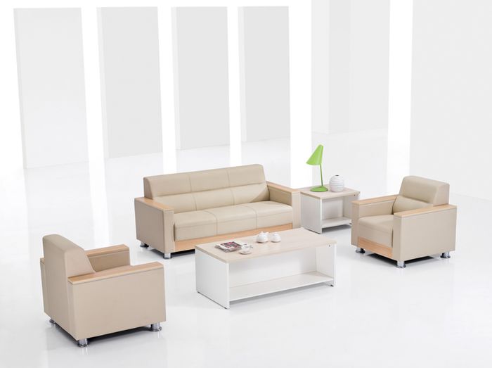 辦公室家具辦公沙發(fā)與茶幾搭配